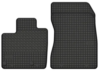 Zdjęcie produktu dla Dywaniki gumowe przednie do Nissan Qashqai III 2021- (SUV) – 2 szt., czarne, dopasowane – Wielganizator SolidTread