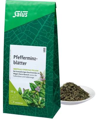 Image de Salus feuilles de menthe, thé médicinal, Menthae piperitae folium 50 g