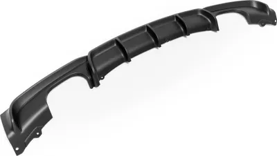 Zdjęcie produktu dla Dyfuzor tylny Zderzak tylny Sport Look do BMW serii 3 F30 F31 od 2011-2019 z pakietem M (dla rur wydechowych lewa + prawa)