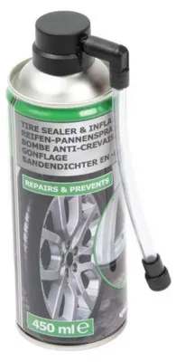 Immagine prodotto di Spray riparatore per pneumatici di auto e moto, 450 ml