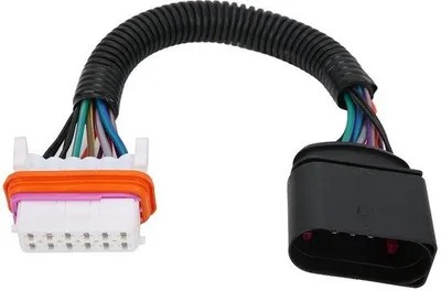 Image de Faisceau de câbles en silicone pour accessoires automobiles - Ignifuge - Plastique résistant aux hautes températures - Faisceau de câbles