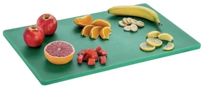 Produktbild von Schneidbrett 60x40, grün, für Obst & Gemüse