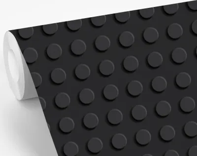 Produktbild von MuchoWow® Fototapete für Wohnzimmer oder Schlafzimmer Wandtapete Vinyl Motivtapete Lego - Bild - Schwarz - 190x280 cm - Küche