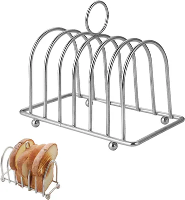 Produktbild von Toastständer für Brötchen und Toast, geeignet für 6 Scheiben, Küchenzubehör