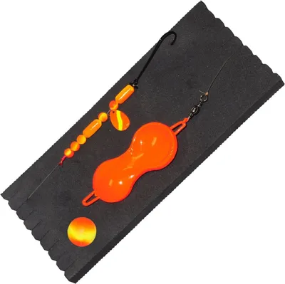 Produktbild von Dieter Eisele Doublettenlifter orange - Buttlöffel + Meeresvorfach, Gewicht:30g