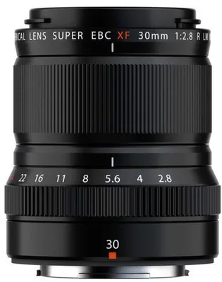 Imagen del producto de Fujifilm Fujinon XF30MM F2.8 R LM WR MACRO, objetivo macro, 11/9, para Fujifilm XF, enfoque automático