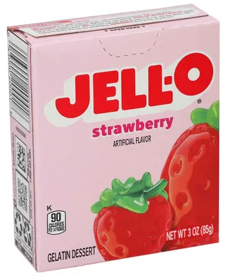 Produktbild von Jell-O Strawberry 85g