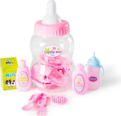 Produktbild von Puppenfütterungsset, 18-teiliges Zubehör für Kinder