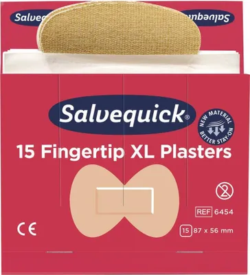 Zdjęcie produktu dla CEDERROTH 6454 Opakowanie uzupełniające CEDERROTH Salvequick, plastry na opuszki palców