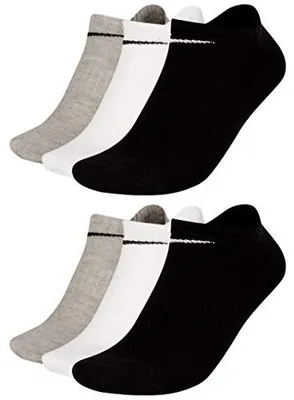 Image de Nike EVERYDAY LIGHTWEIGHT NO-SHOW (3 PAIRES) NOIR S