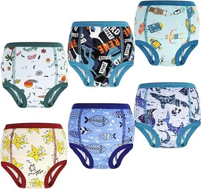 Produktbild von Famanu Trainingshose Set für Jungen - 6-teilig, waschbar, Baumwolle