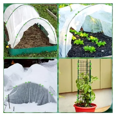 Produktbild von Pflanzenschutzhaube Gartenvlies Wintervlies, 3x15M Frostschutzvlies für Pflanzen