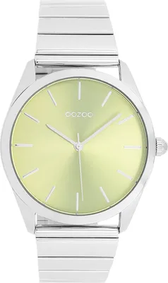 Produktbild von Oozoo Damen-Herren Metallarmband Uhr Timepieces silber Analog Quarzuhr UOC11515