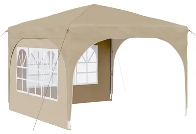 Immagine prodotto di Tenda da festa pop-up vidaXL 290 x 290 x 245 cm color crema