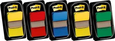 Image de Post-It 7100227432 drapeau auto-adhésif 50 feuilles