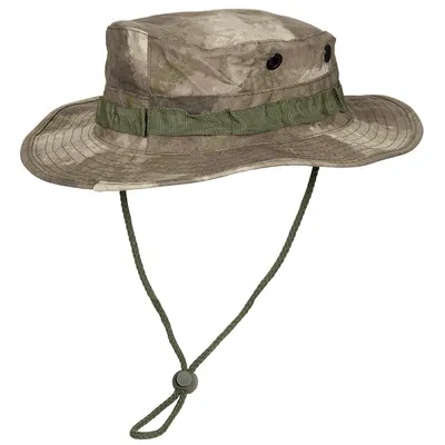Image de MFH US GI chapeau de brousse mentonnière Boonie Rip Stop HDT-camo taille M