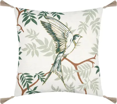 Immagine prodotto di Cuscino decorativo BOTANYS con frangia, 40 x 40 cm