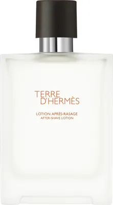 A product shot of a bottle of after-shave lotion.