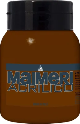 Obrázok produktu pre Maimeri Acrilico Akrylová farba Burnt Sienna 278 500 ml 1 ks