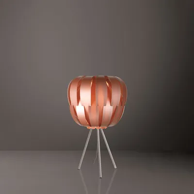 Produktbild von Tischlampe mit Stativ 1 Licht Königin in Polilux Kupfer Italy