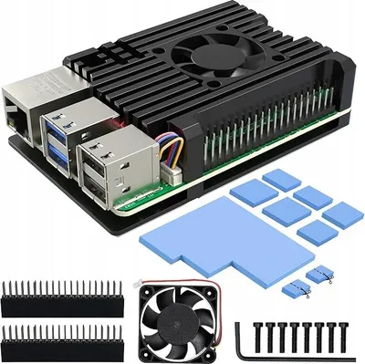 Produktbild von Raspberry Pi 5 Gehäuse, kompatibel mit Pi 5 8GB/4GB
