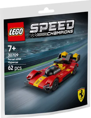 Obrázek produktu pro LEGO Speed Champions Hyperauto Ferrari 499P, Sada na stavění, 7 rok/roky, Plast, 62 kusů, 43 g