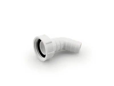 Zdjęcie produktu dla Złączka kablowa Viega 7968, 1" x 20-24 mm, 45°, biała, 102999