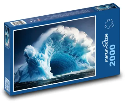 Produktbild von martinpuzzle - Puzzle 2000 Teile - Eisschilde im Ozean