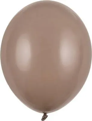Zdjęcie produktu dla Balony lateksowe Strong, Pastel Cappuccino, 12cm, 100 szt.