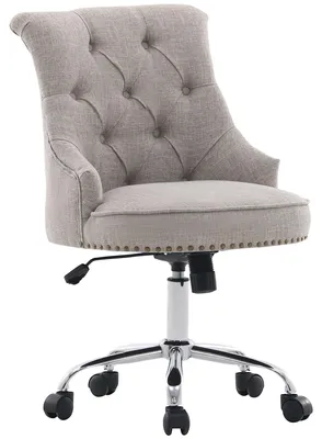 Obrázok produktu pre Kancelárska stolička - Otočná stolička - Kancelárska stolička s kolieskami - Pracovná stolička - Ergonomická stolička - Otočná o 360°