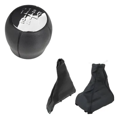 Schaltknauf 5-Gang Schaltmanschette Rahmen Handbremse für Opel Astra F 1991-2002 – Produktansicht