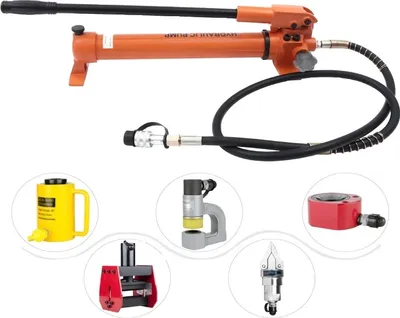 Obrázok produktu pre Hydraulické čerpadlo, ručné ovládanie, vysokotlakový výstup, hydraulické čerpadlo, EÚ