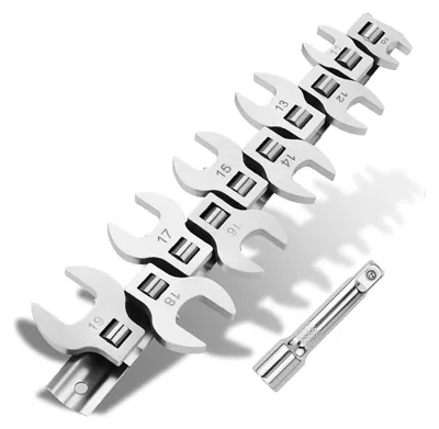 Immagine prodotto di Solidchoice - Set di chiavi a bussola metriche da 11 pezzi, 3/8 di pollice – per manutenzione e installazione