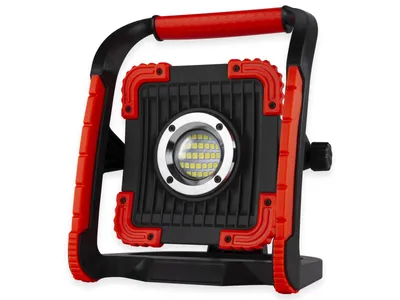 Image de REV 2620011810 REV POWER FLOOD 30 Akku-Baustrahler schwarz, rot 30 W