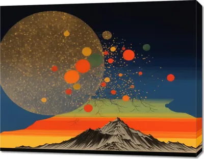 Produktbild von Bild 90x70cm Ausstellung An Licht