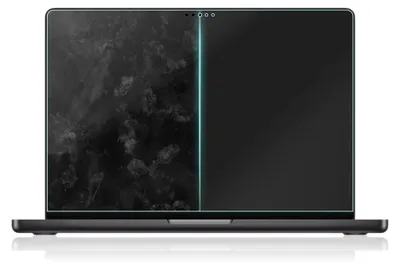 Produktbild von Bildschirmfolie für MacBook Air 13.6" M4 2025, Grizz MatteScreen Easy mit App-Rahmen