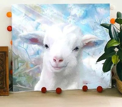 Image de Pour adultes, à peindre soi-même, kit de peinture à l'huile peinte à la main pour débutants et adultes, 40 x 50 cm