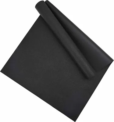 Zdjęcie produktu dla vidaXL Mata ochronna sportowa Czarna 200 x 90 x 0,6 cm Wysokiej gęstości PVC