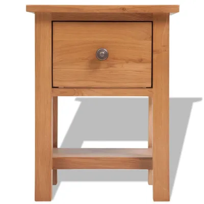Obrázek produktu pro vidaXL Noční stolek 36x30x47 cm dubový masiv