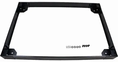 Produktbild von Rockstable 19" Sockel - Rollenplattform - Schwarz - SPCC - Stahl - 48,3 cm (19 Zoll) - 800 mm - 1200 mm