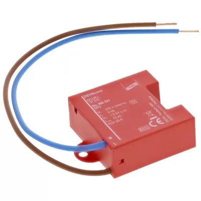 Produktbild von Dehn Überspannungsableiter Typ 2 DEHNcord 1-polig für Elektroinstallationssysteme 900431