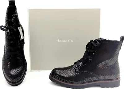 Produktbild von Tamaris Schnürstiefel schwarz in Gr. 39