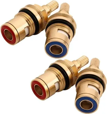 Produktbild von Ventilkartusche 1/2 Zoll - Keramik - einfach zu bedienen - Ersatzteil für Wasserhähne