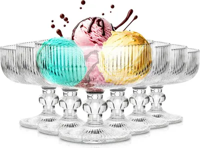 Produktbild von Eisbecher aus Glas, 270 ml, 6er-Set