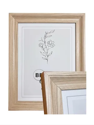 Produktbild von Luxor Eichenholz-Fotorahmen 10x15 cm mit Glas, zum Aufhängen und Aufstellen BD ART