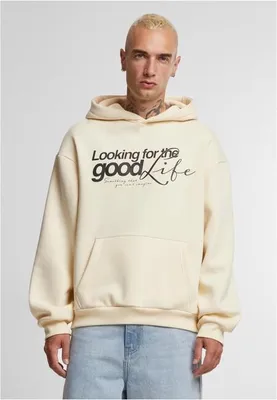 Obrázok produktu pre Pánska mikina Mr. Tee For The Good Fluffy Hoody whitesand - XXL