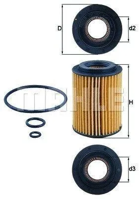 Immagine prodotto di Filtro KNECHT OX 347D