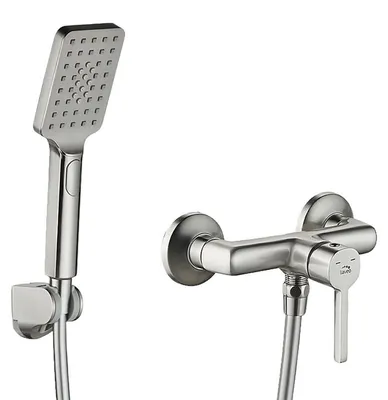 Produktbild von Laveo ALITA Wandarmatur mit Duschset BVA_341D