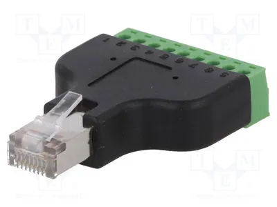 Produktbild von 1x Stecker PIN: 8 System: 8p8c RJ45 MP0050 RJ-Steckverbinder abgeschirmt