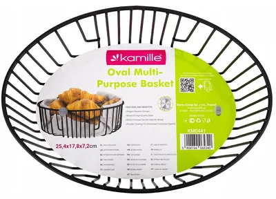Produktbild von Korb für Brot, Obst und Gemüse – Aufbewahrungs- und Servierkorb KAMILLE